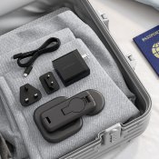 Satechi 3-i-1 hopfällbart Qi2 trådlöst laddställ - Svart