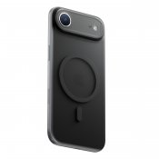 Süti Frosted Clear PhoneBack iPhone 17 Airille - Musta merisuola