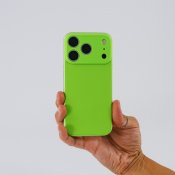 Süti silikoninen PhoneBack iPhone 18 Pro Maxille - Call Me Limey