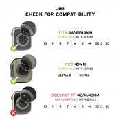 UAG Apple Watch Pathfinder - Musta