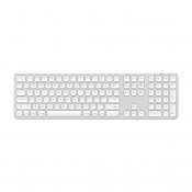 Satechi Wireless Keyboard for up to 3 devices - Nordic Layout - Silver