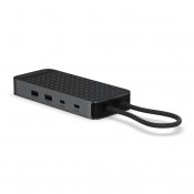 ExtendView USB4-kaksois-HDMI-monitoimisovitin - Avaruusmusta