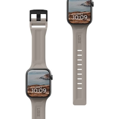 UAG Scout silikonarmband för Apple Watch - Titanium