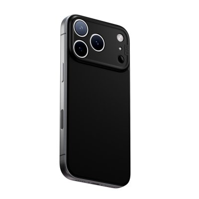 Süti PhoneBack i silikon för iPhone 17 Pro - Kolsvart