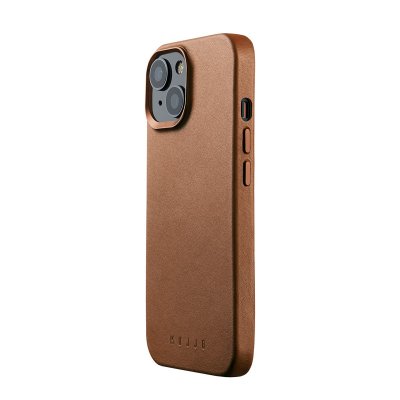 Mujjo Leather Case for iPhone 15 - Tan