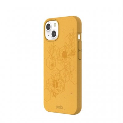Pela Classic-etui Hive Edition - Honey for iPhone 13 - Honninggul