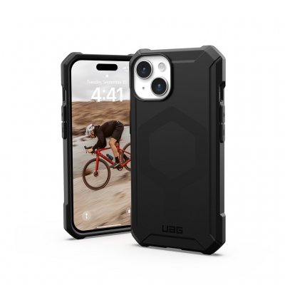 UAG Essential Armor MagSafe case for iPhone 15 - Black