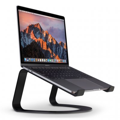 Twelve South Curve for MacBookin työpöytäteline kannettaville tietokoneille - mattamusta