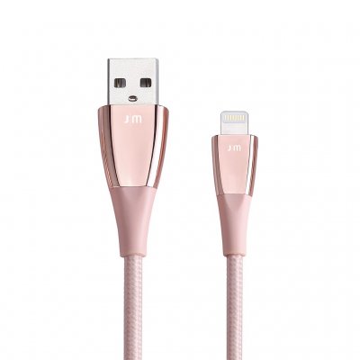 Just Mobile zinCable Lightning-kaapeli 1.5m - Ruusukulta