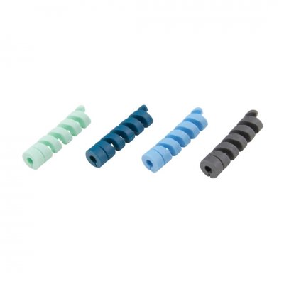 Bluelounge CableCoil Mini - 9-pakning - Ombre Blue