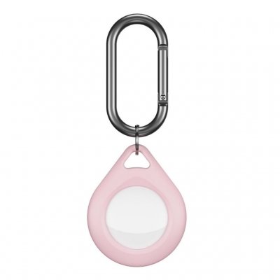 KeyBudz sikker dockingstation til AirTag - Lyserød