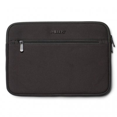 Philbert laptopetui 13 tommer i hamp - Svart