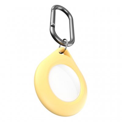 KeyBudz sikker dokkingstasjon for AirTag - Gul