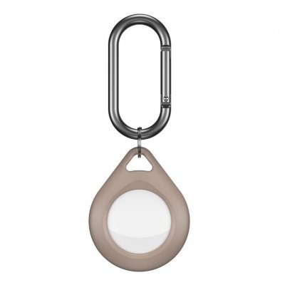 KeyBudz sikker dockingstation til AirTag - Sand Beige