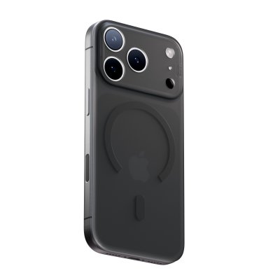 Süti Frosted Clear PhoneBack for iPhone 17 Pro Max - Svartehavssalt