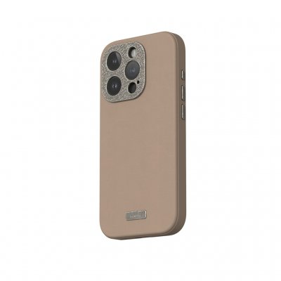Moshi Napa iPhone 15 Pro:lle - Woodsmoke ruskea