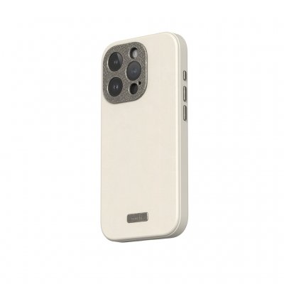 Moshi Napa for iPhone 15 Pro - Eggnog hvit