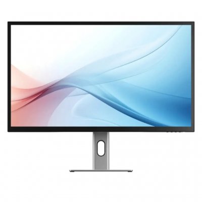 ALOGIC Clarity Max 32" UHD 4K-skjerm med 65 W strømforsyning - Sølv