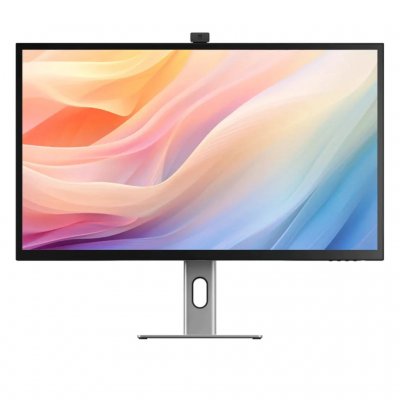 ALOGIC Clarity Pro Max 32" UHD 4K Monitor with 65W PD and Webcam - Silver