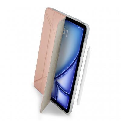 Pipetto origami No1-etui til iPad Air 13 (2024) - Metallisk rosa