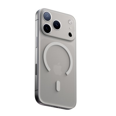 Süti Frosted Clear PhoneBack for iPhone 17 Pro Max - Cold Foam