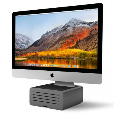 Twelve South HiRise Pro iMac-stativ - Gunmetal grå