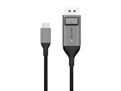 ALOGIC Ultra USB-C til DisplayPort 4K @ 60 Hz-kabel - Space grey