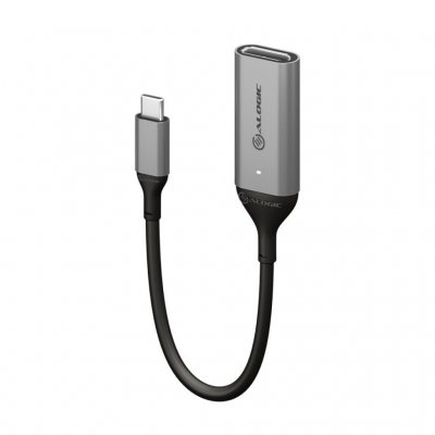 ALOGIC Ultra USB-C til DisplayPort 4K @60 Hz-adapter - Space grey