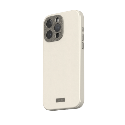 Moshi Napa for iPhone 15 Pro Max - Eggnog White