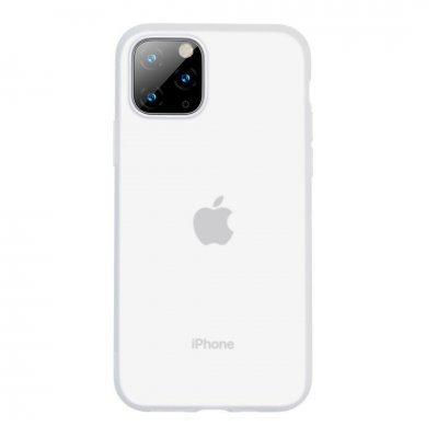 Baseus Silkonfodral för iPhone 11 Pro Max - Vit