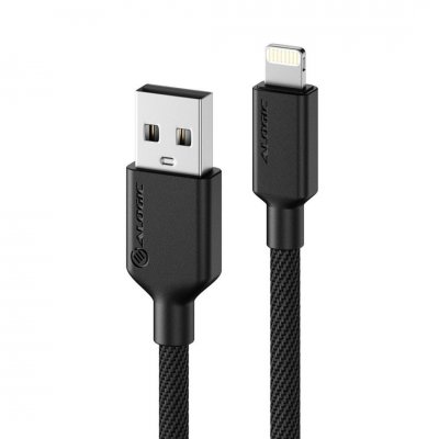 ALOGIC Elements PRO USB-A til Lightning-kabel 2 m - Sort