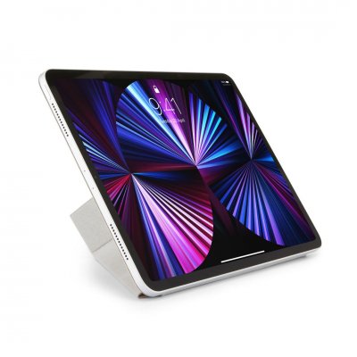 iPad Pro 11" (2021) Origami No4 Folio - pölyisen vaaleanpunainen
