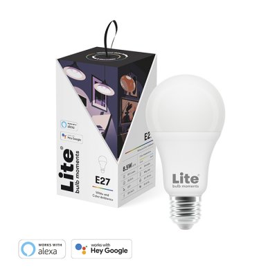 Lite bulb moments white & color ambience (RGB) E27 bulb - Single pack