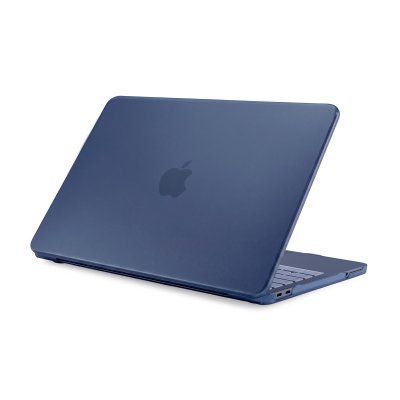 Pipetto MacBook Neo 13 (A18 Pro) Hardshell Clear Case - Frosted Indigo