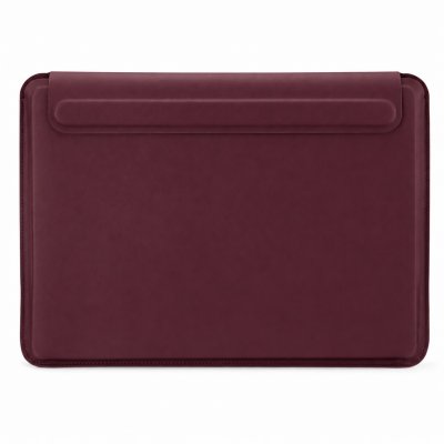 Pipetto MacBook 13/14 Ultra Slim-etui - Burgunder