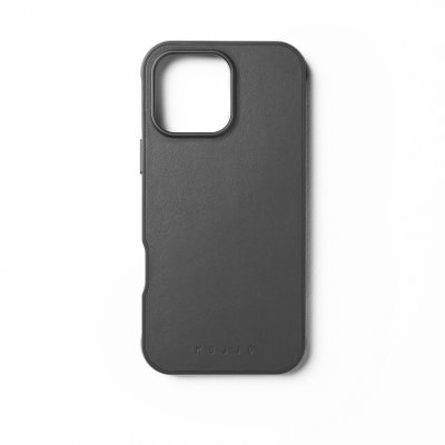 Mujjo Shield Case for iPhone 16 Pro Max - Black