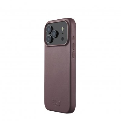 Mujjo Leather Case for iPhone 17 Pro Max - Bronze Red