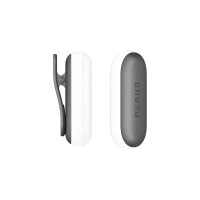 PLAUD NotePin clip ja magneettitappi - Kosminen harmaa