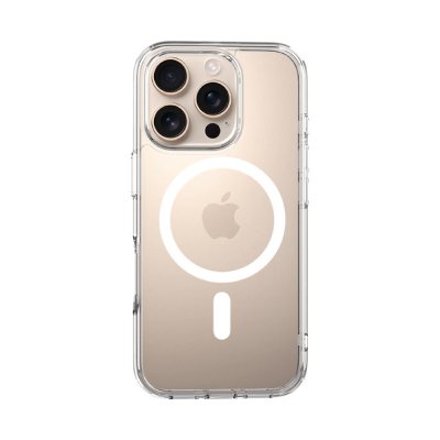 JustMobile TENC™ Air protective case for iPhone 16 Pro - Clear