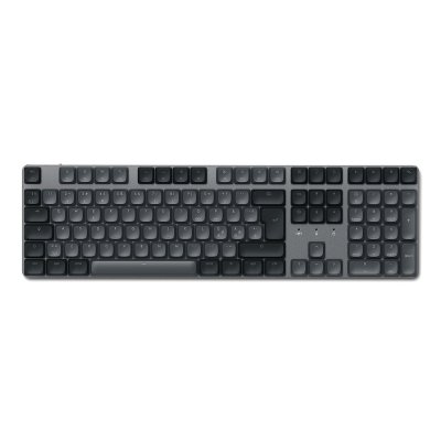 Satechi sM3 Slim mekanisk bakgrunnsbelyst Bluetooth Tastatur med nordisk layout - Mørk