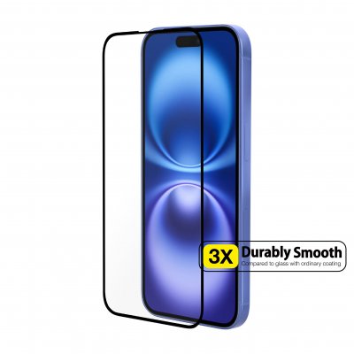 Just Mobile xkin iPhone 16 Plus -puhelimelle - Kirkas