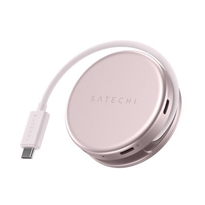 Satechi OntheGo™ 5-in-1 Multiport Adapter for MacBook Neo - Blush
