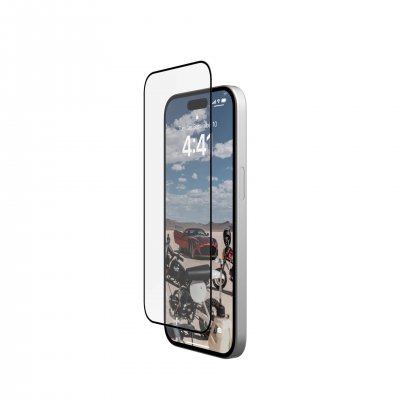 UAG Glass Shield Plus for iPhone 15 - Clear