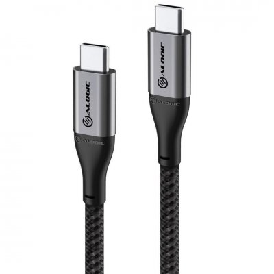 ALOGIC Ultra USB-C to USB-C cable 5A/480Mbps 3 m - Space Grey