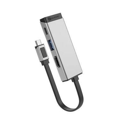 ALOGIC Magforce Trio 3-i-1-adapter - Space grey